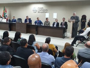  MP participa de posse do Conselho Municipal de Segurança de Rio Largo