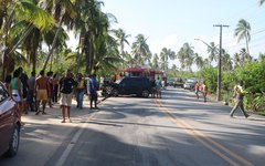 Grave colisão é registrada na AL-101 Norte