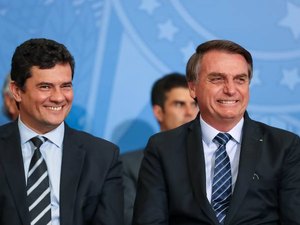 País estaria ‘em boas mãos’ com Sergio Moro, diz Bolsonaro sobre 2022