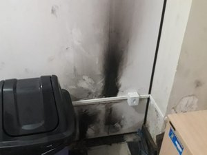 Princípio de incêndio é controlado na Central do Code