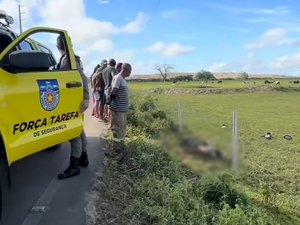 Motociclista é executado a tiros e cai em ribanceira na zona rural de Craíbas