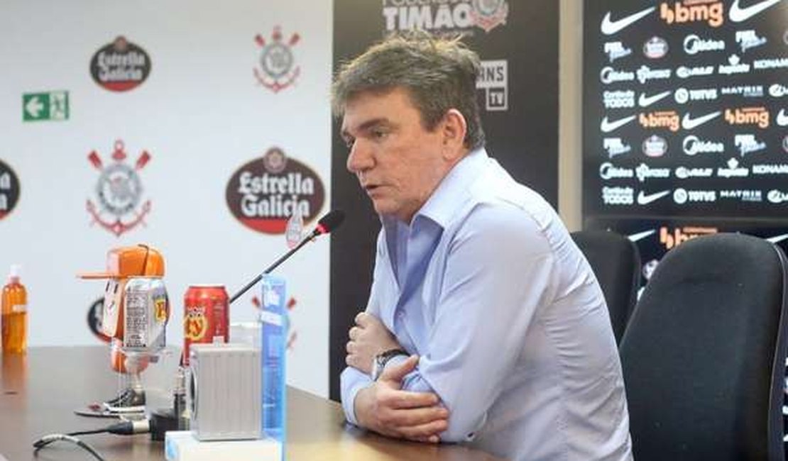 Andrés descarta rebaixamento do Corinthians, mas diz que assumirá culpa em caso de queda