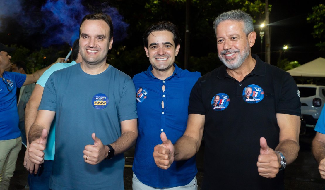 Arthur Lira cumpre agenda na Grande Maceió e recebe apoio de Lelo Maia