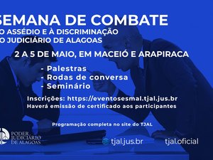 TJAL promove roda de conversa sobre saúde mental e assédio moral no Fórum de Arapiraca