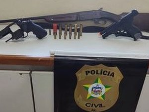 Presidente da Câmara Municipal de Maribondo é preso por porte de arma de fogo