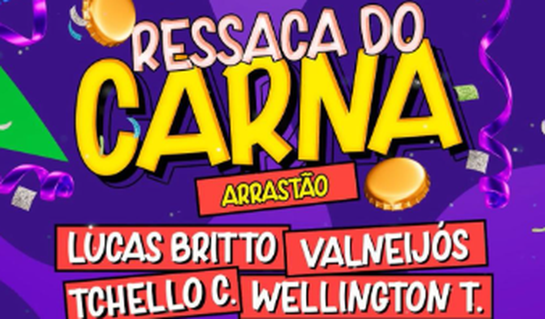 Ressaca de Carnaval promove grande 'arrastão' neste sábado (15) em Lagoa da Canoa