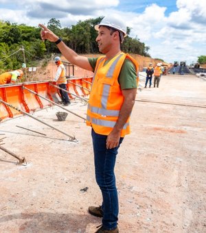 Linha Verde avança e chega ao Antares com 80% das obras concluídas