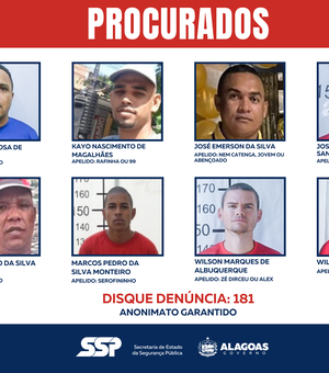 Segurança Pública intensifica buscas por traficantes que estão foragidos da Justiça