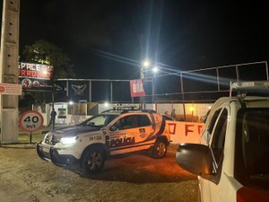PM e Corpo de Bombeiros fiscalizam casas de evento em Marechal Deodoro