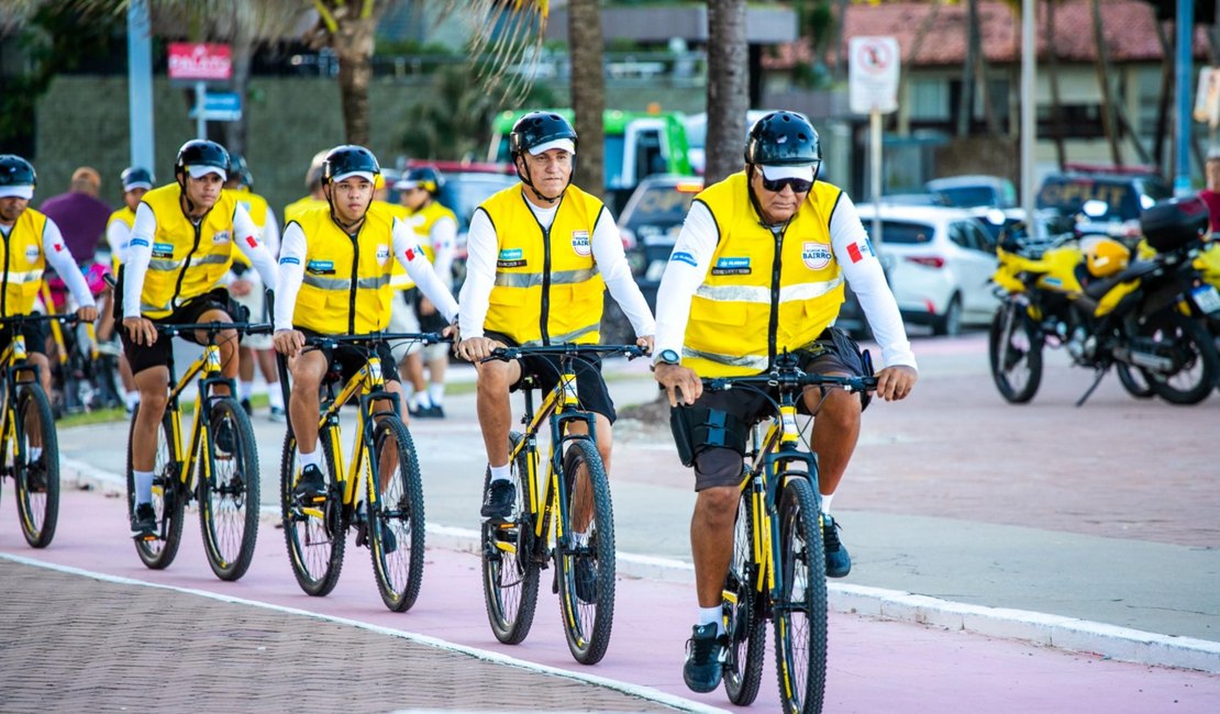 Ronda no Bairro inicia Operação Verão com reforço no policiamento na orla de Maceió