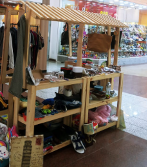 Bazar beneficente à causa pet é realizado no shopping de Arapiraca