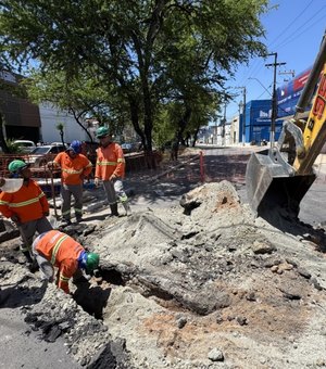 Obra de recuperação de drenagem interdita via no Poço a partir desta segunda (5)