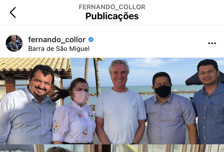 Collor antecipa campanha visando reeleição em 2022