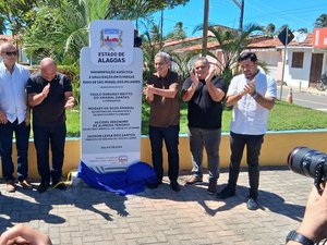 São Miguel dos Milagres recebe pavimentação asfáltica e ganhará nova escola