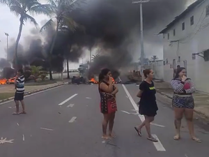 Falta de energia leva moradores a novo protesto na Av. Assis Chateaubriand