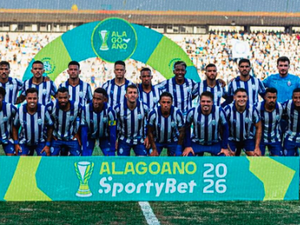 CSA recebe o Penedense nesta quarta (14) e defende a liderança do Campeonato Alagoano