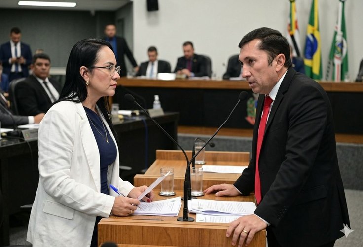 Sessão da Câmara de Arapiraca tem embate entre vereador e ex-secretária sobre maternidades fechadas