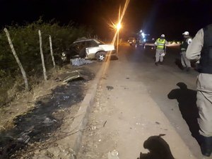 Uma pessoa morre após colisão frontal na AL 115, em Palmeira dos Índios