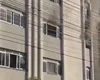 Incêndio atinge prédio na Ponta Verde, bairro na parte baixa de Maceió