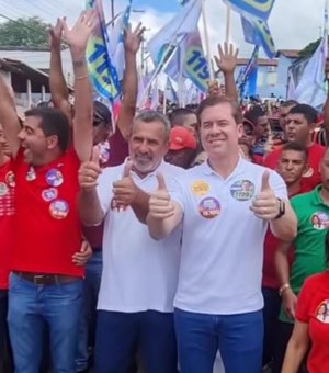 Marx Beltrão reúne centenas de pessoas durante caminhada em Jaramataia