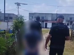 [Vídeo] Polícia prende mulher por descumprir regras do regime semiaberto em Maceió