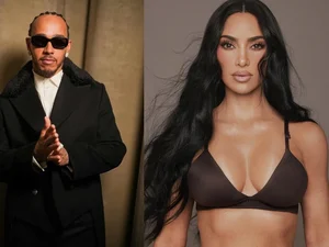 Hamilton reage a foto de Kim Kardashian e aumenta rumores de romance