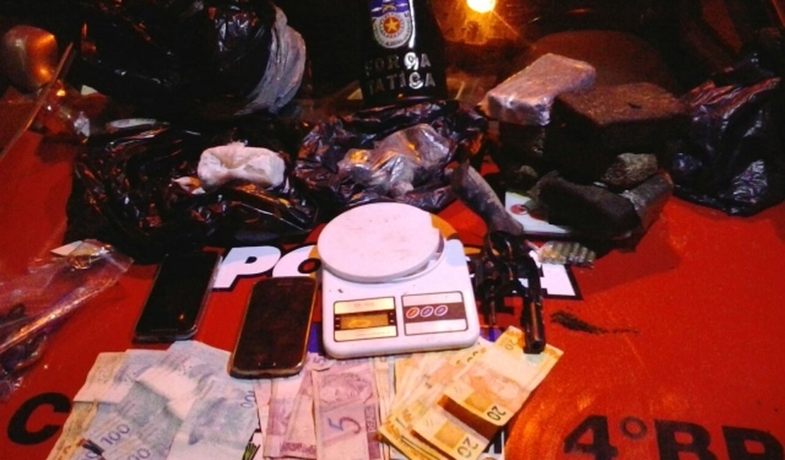 Em operação integrada, polícia e Gecoc desarticulam quadrilha de tráfico de drogas