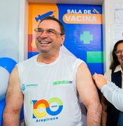 Luciano Barbosa anuncia início de vacinação contra influenza para grupo especial