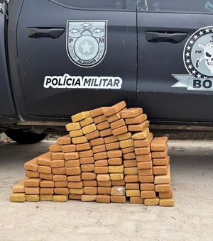 Idoso é preso com 100 kg de maconha no Francês, em Marechal Deodoro