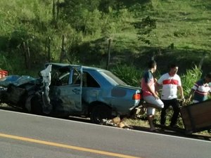 Colisão entre veículos deixa um ferido na BR- 316