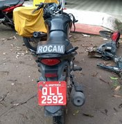 Moto com queixa de roubo é recuperada pela PM em Arapiraca