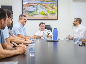 LATENNIS discute Arapiraca Open e construção de quadras com prefeito e Federação