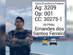 Na luta contra o câncer, familiares e amigos de policial militar pedem ajuda através de campanha 