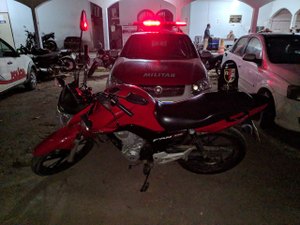 Polícia recupera moto com queixa de roubo em Arapiraca