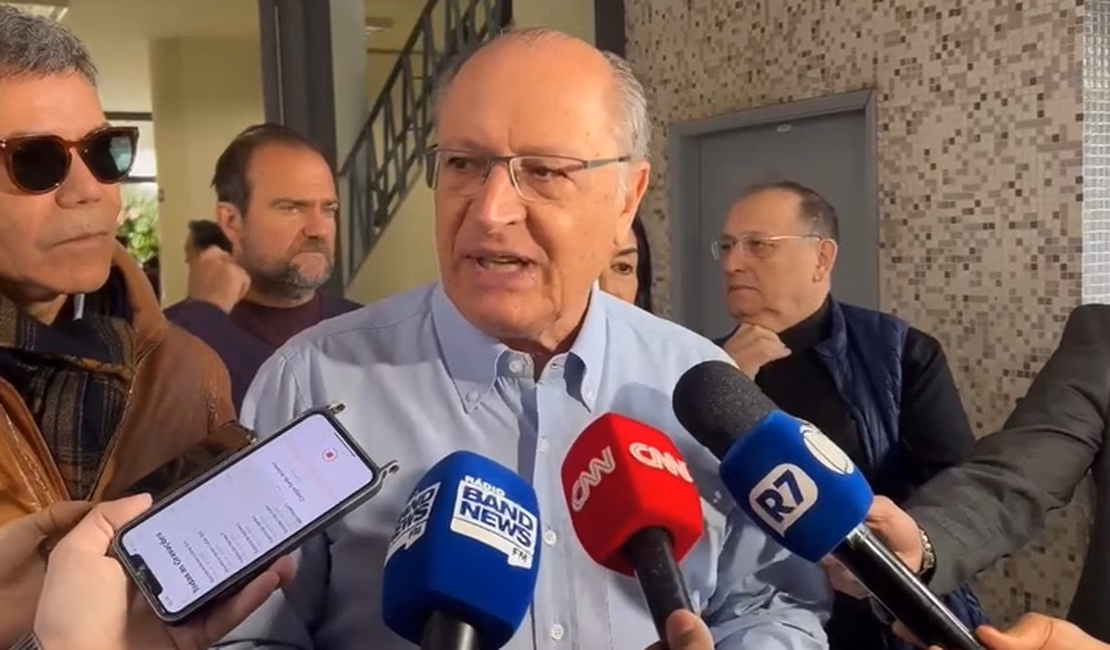 “Guerra tarifária é ruim para todo mundo”, diz Alckmin