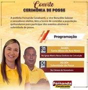 Fernanda Cavalcanti será empossada após a missa em São Luís do Quitunde