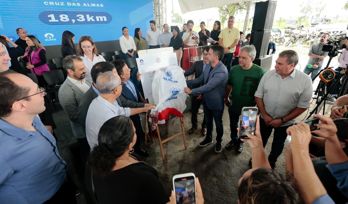 Governo de Alagoas inaugura 18 km de gasodutos entre a Cidade Universitária e Cruz das Almas