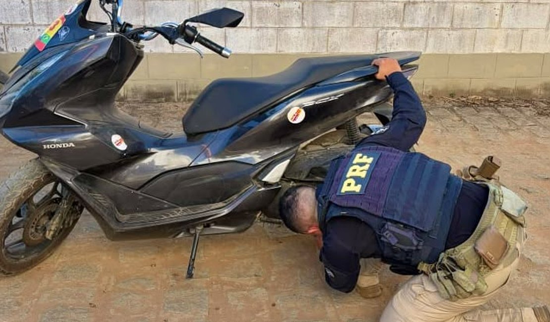 PRF prende homem por receptação e adulteração de motocicleta em Palmeira