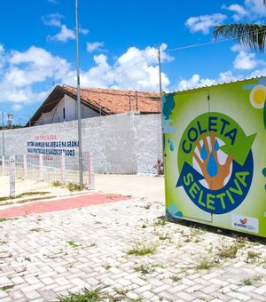 Prefeitura instala oito novos pontos de coleta de material reciclável em Maceió