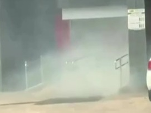 Incêndio atinge agência bancária na Av. Fernandes Lima