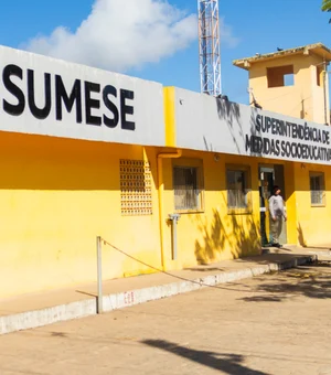 Adolescentes fogem da Unidade Socioeducativa, na parte alta de Maceió