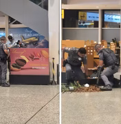 Homem é detido com espada no Aeroporto de Viracopos; PM usou arma de choque
