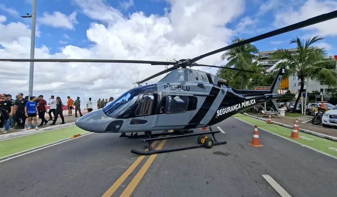 Governo de Alagoas reforça segurança com entrega de novas aeronaves e viaturas