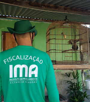 IMA apreende 290 aves e aplica R$ 141 mil em multas na APA de Murici