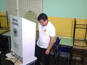 Após o voto, Ricardo Nezinho demonstra estar muito confiante com vitória