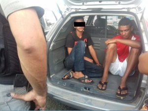 Suspeitos de assaltar irmã de policial são presos