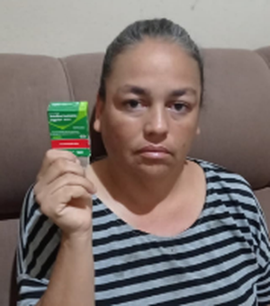 Moradora de Ouro Branco, no Sertão de AL, denuncia a falta de insulina em Unidade de Saúde do município