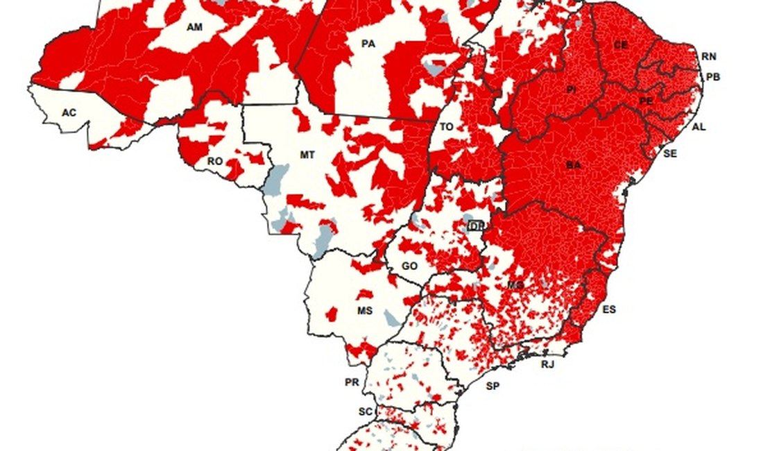Seca é maior desastre ambiental do país e atinge Alagoas