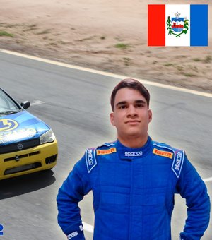 Após apelo por patrocinadores, jovem piloto de Arapiraca consegue vaga em competição de automobilismo