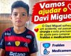 Criança de São Sebastião sofre acidente e família pede ajuda para custear tratamento